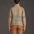 Arya | Artful Print Turtleneck
