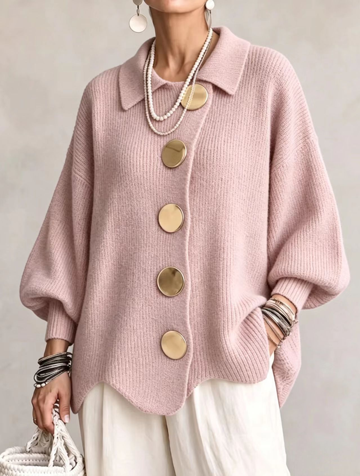 Lucia | Elegant Oversized Cardigan