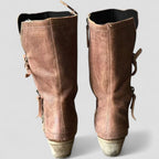 Wendy | Western Style Low Heel Boots