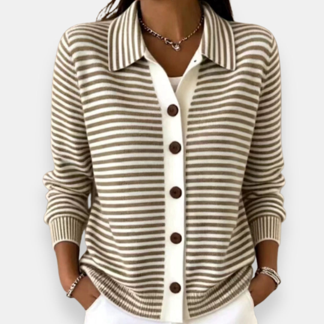 Sophie | Striped Cardigan
