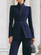 Sharie - Elegant Blazer & Trouser Suit Set