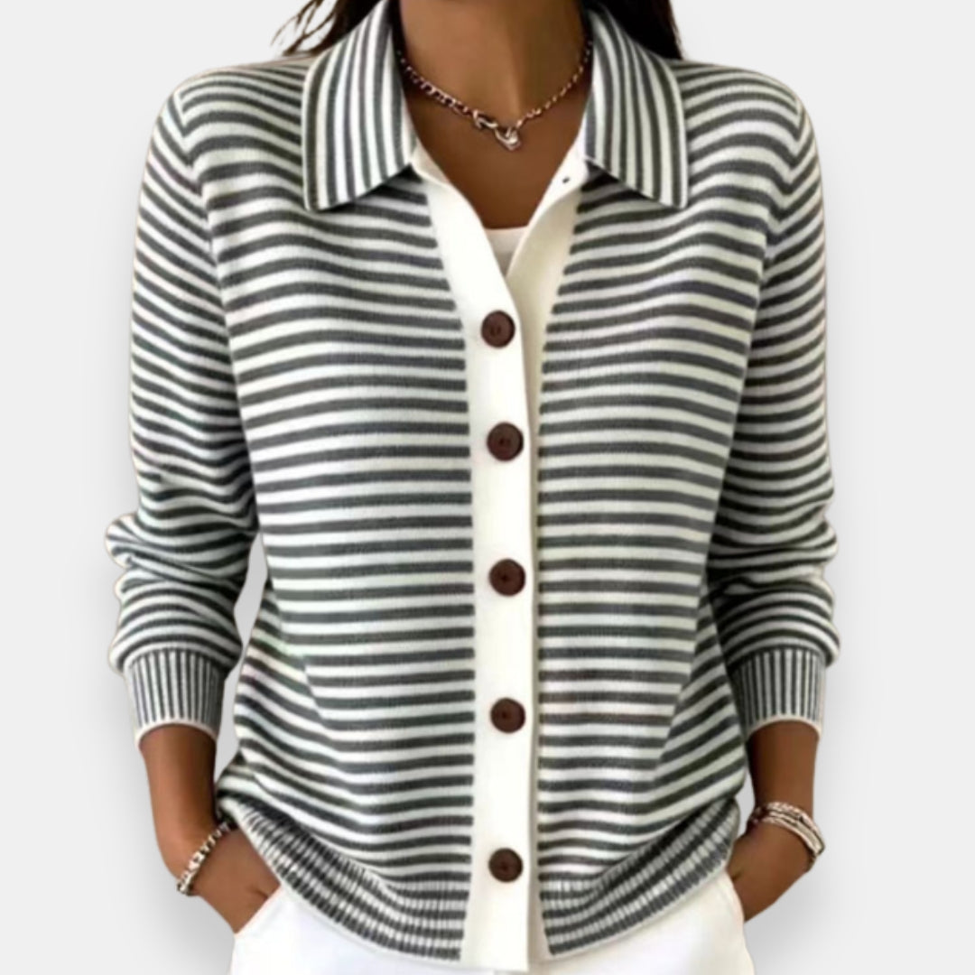 Sophie | Striped Cardigan
