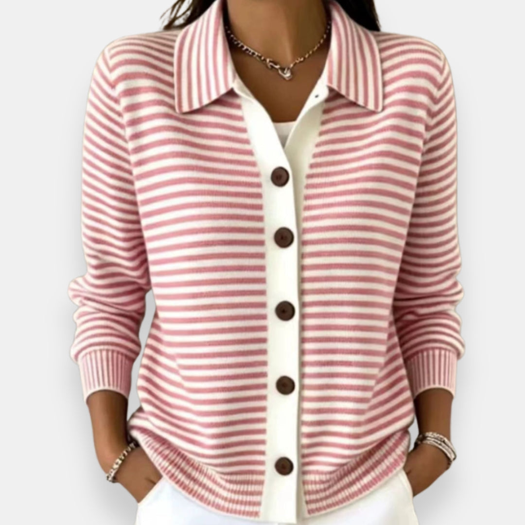 Sophie | Striped Cardigan