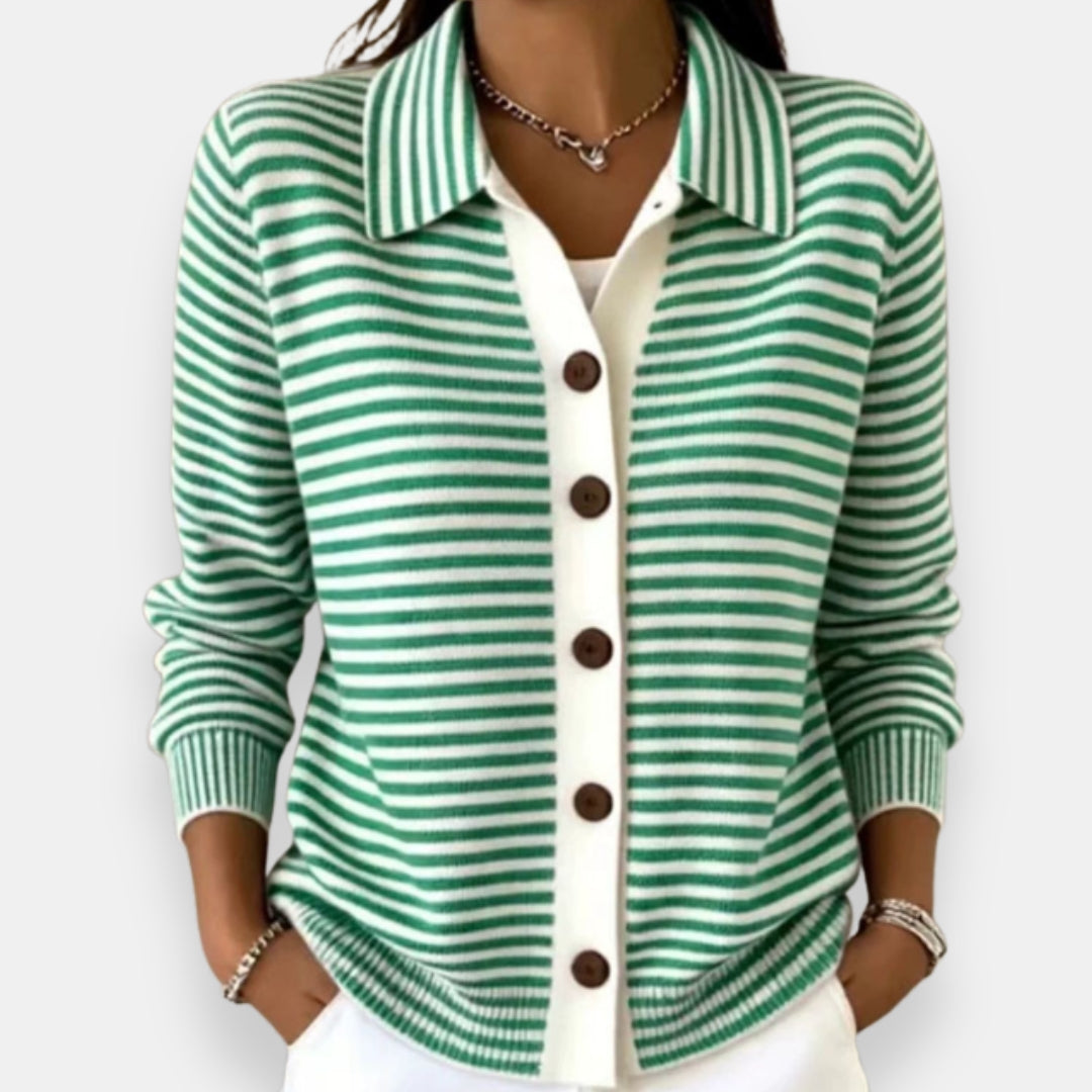Sophie | Striped Cardigan