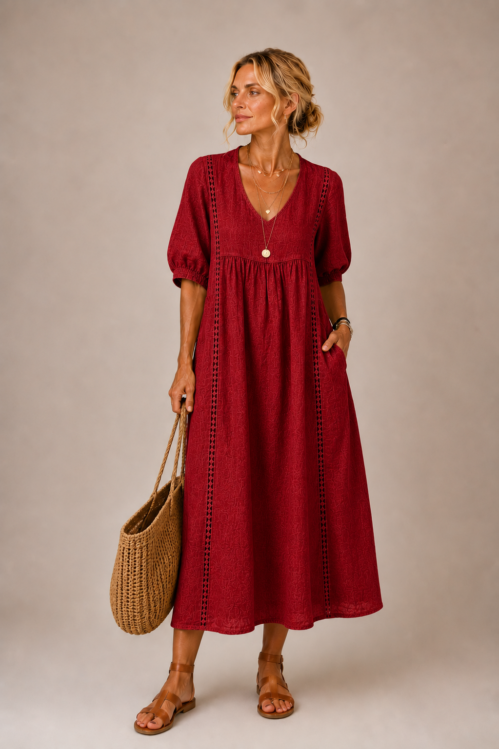 Hailey | Women's Summer Midi Dress