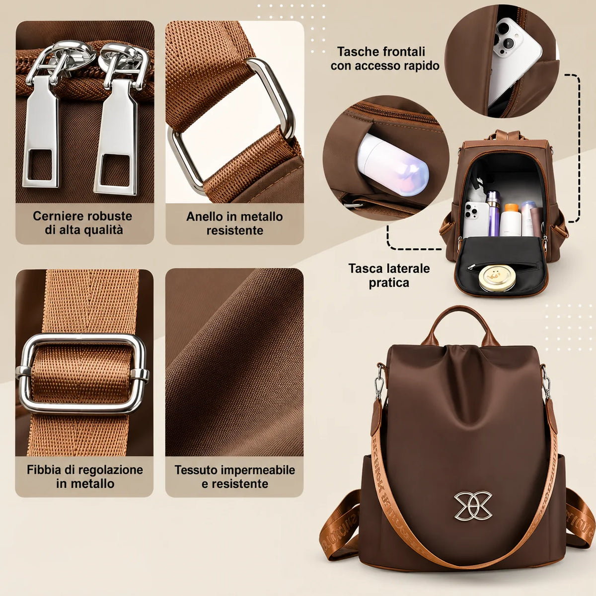 Rosalba | Anti-Theft Bag