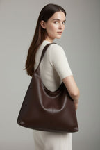 Maria | Women’s Classic Tote Bag with Faux Outer and Large Inner Pocket