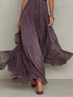 Flavia | Chiffon Maxi Dress