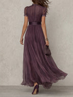 Elara | Chiffon Maxi Dress