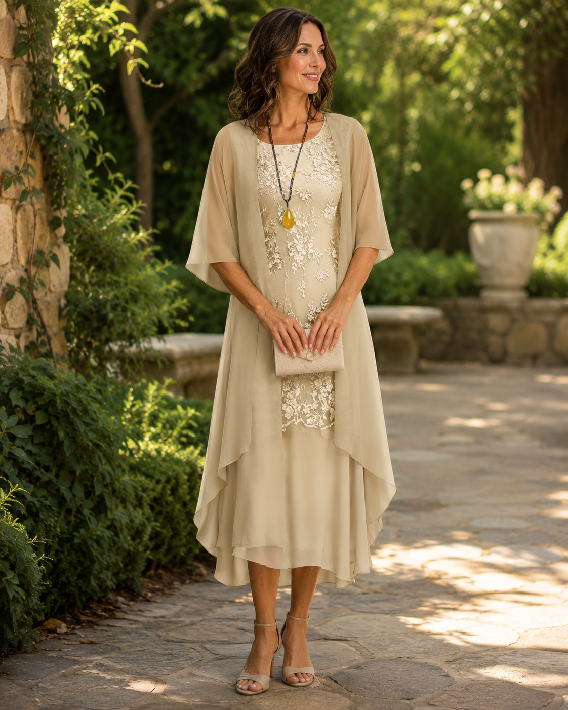 Gabrielle | Elegant Midi Dress