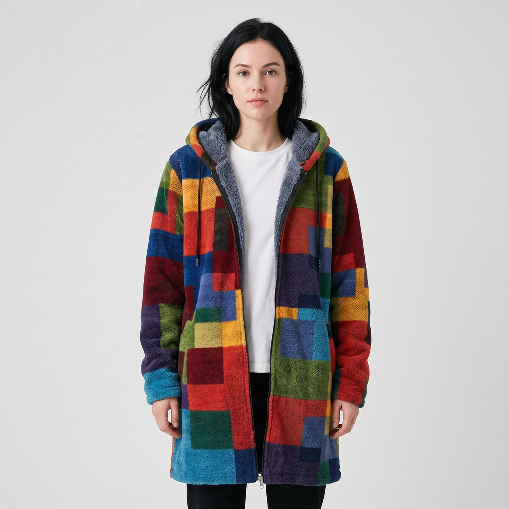Holly | Fleece Jacket with Hood