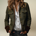 Hester | Herringbone Tweed  Style Jacket