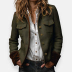 Hester | Herringbone Tweed  Style Jacket